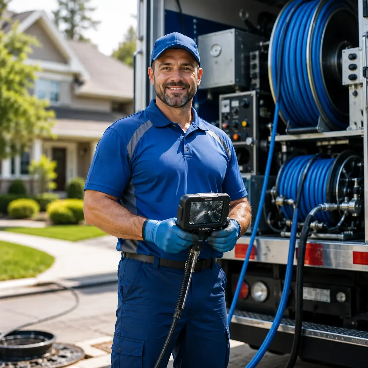 Local outdoor drain cleaning specialists in Menomonie, WI